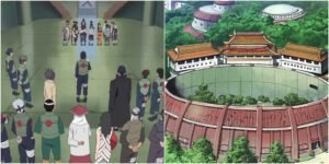 All the Battles of the Chunin Exams in Naruto