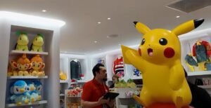 The official Nintendo store in San Francisco boasts a special Pokémon section that showcases a large Pikachu mascot statue, exclusive merchandise, figures, toys, accessories, and more – Pokémon Blog.