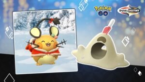 Pokémon Spotlight Hour Featuring Sandygast and Shiny Sandygast, Plus Double Transfer Candy, Happening Tomorrow, May 13, from 6 PM to 7 PM Local Time in Pokémon GO.