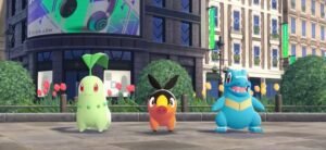 Upon reaching Lumiose City, players of Pokémon Legends: Z-A will select their initial partner Pokémon from Chikorita, Tepig, and Totodile.