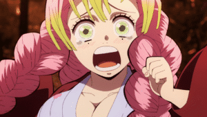Mitsuri Kanroji from Demon Slayer Commemorates Her Birthday with a 2025 Artwork by Ufotable