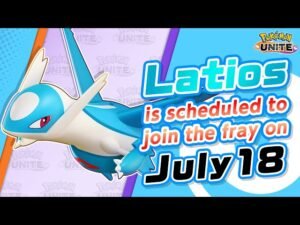 Latios arrives in Pokémon Unite on July 18, with Latias following on August 8; redeem your Pokémon Presents Commemorative Gift in-game using the code UNITE0722 – Pokémon Blog